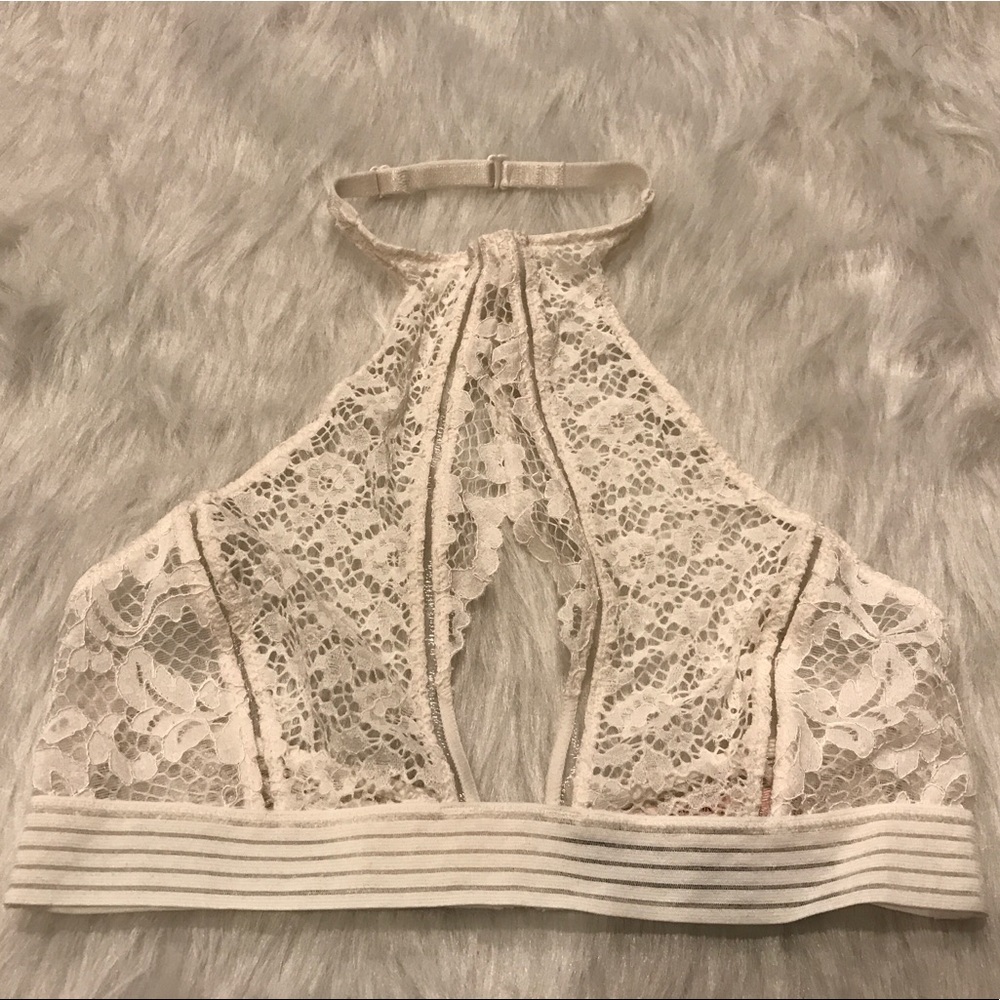 NWT VS Very Sexy Keyhole High Neck Bralette - Picture 5 of 8
